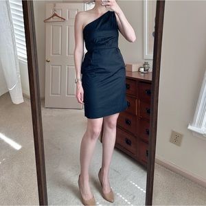 J.Crew - One Shoulder Little Black Dress - Size 6